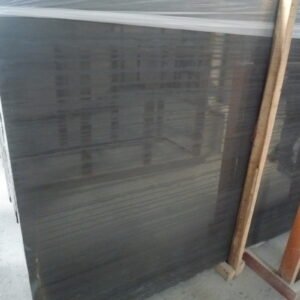 Black wooden Black Marble Chinese Marble Slabs high quality