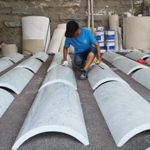 Cararra White Marble Column High Quality