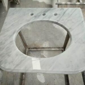 Cararra White Marble Countertop White Marble Vanity Top