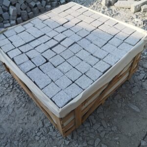 G2119 Grey Granite Cobble Stone Cube Stone