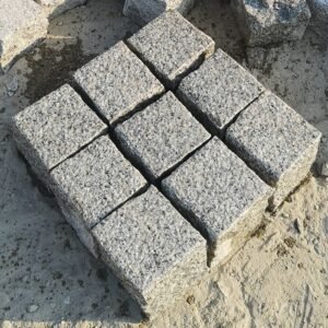 G617 Granite Cobble Stone Cube Stone