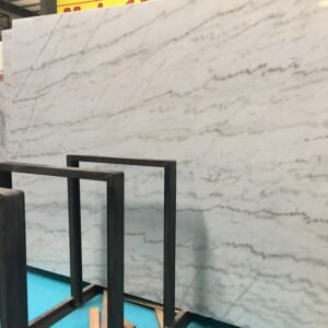 Guangxi White Polished Marble for Building Material
