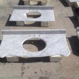 white mable Countertops Vanity tops