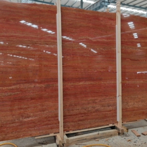 Red Travertine Stone