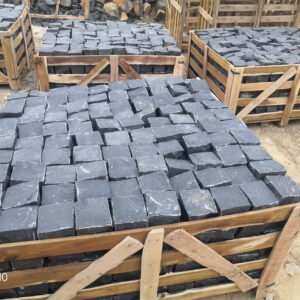 Zhangpu Black Basalt Cobble Stone
