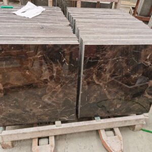 Dark Emperador Marble Flooring Tiles