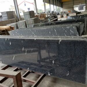Snow Grey Granite Chinese Black Granite Slabs High Quality